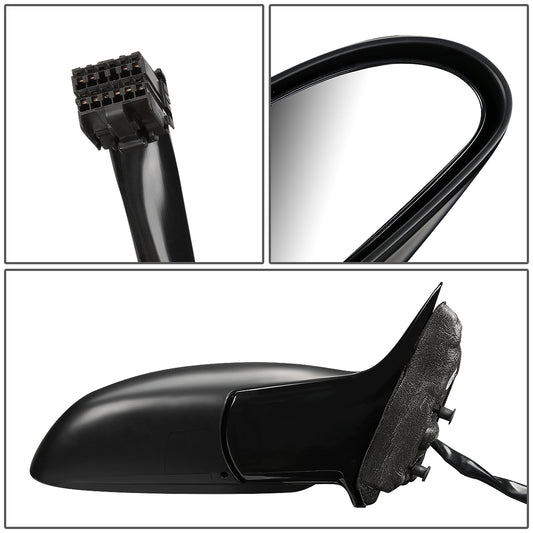 RETROVISOR MIRROR - OEM - 00-05 BUICK LESABRE - POWERED - HEATED - W/ MEMORY - FOLDING - BLACK - RIGHT