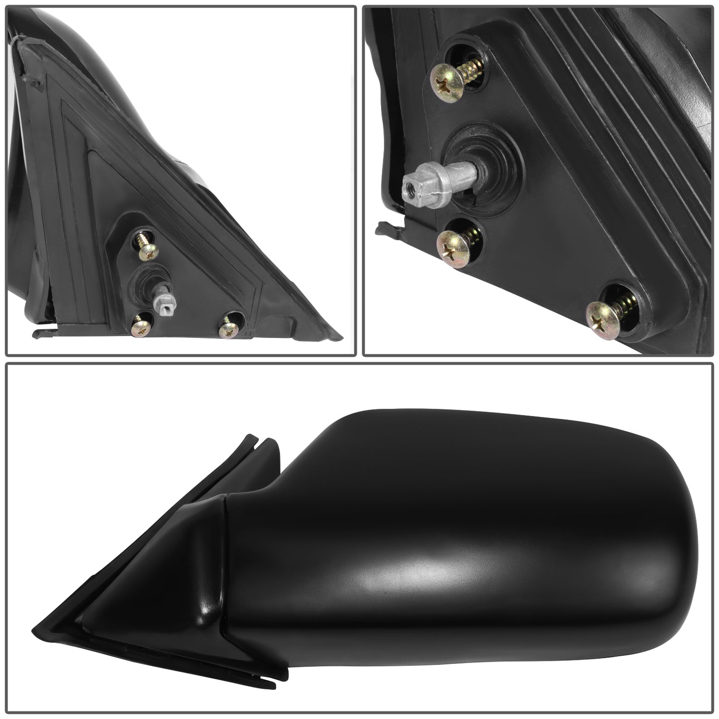 RETROVISOR MIRROR - OE STYLE - HONDA CIVIC 98-91 - DRIVER SIDE - PAINT TO MATCH - BLACK