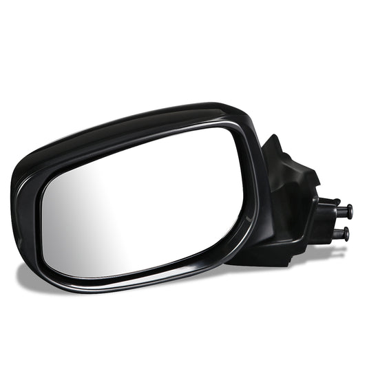 RETROVISOR MIRROR - OEM - 10-14 HONDA INSIGHT - POWERED - PAINTABLE - BLACK - LEFT
