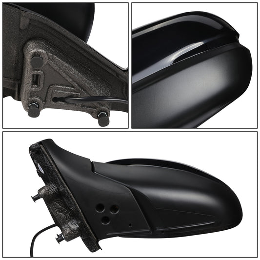 RETROVISOR MIRROR - OEM - 16-18 HONDA PILOT - POWERED - FOLDING - W/ ASPHERICAL GLASS - BLACK MATERIAL - LEFT