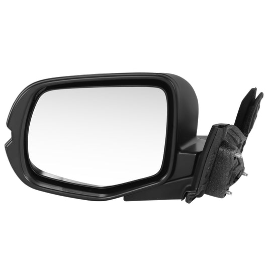 RETROVISOR MIRROR - OE STYLE - HONDA PILOT 19-22 - HONDA PASSPORT 19-24 - WITH POWER WITH HEATED WITH SIGNAL WITH MEMORY - DRIVER SIDE - PAINT TO MATCH - BLACK