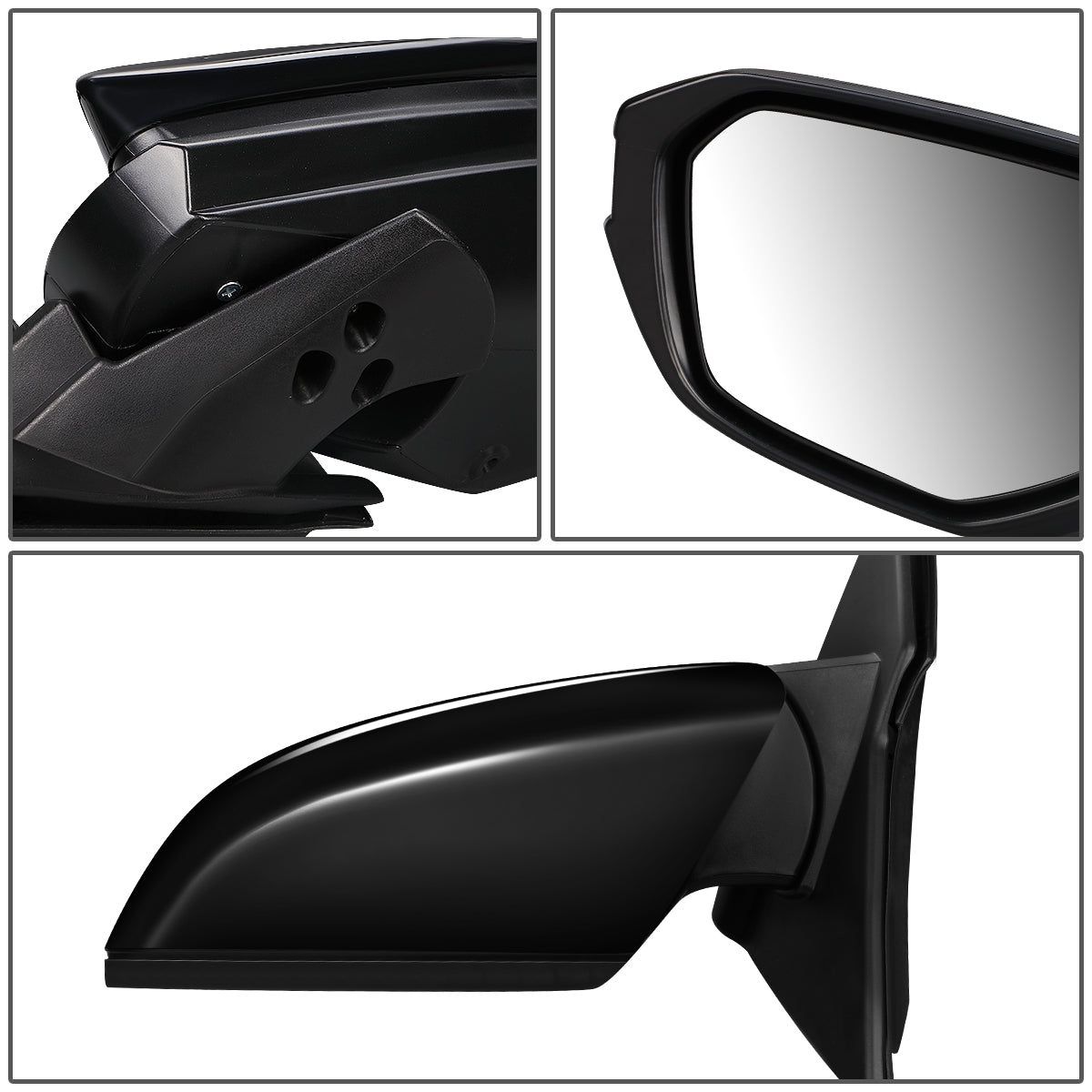 RETROVISOR MIRROR - OEM - 19+ HONDA INSIGHT - POWERED - HEATED - FOLDING - BLACK - LEFT