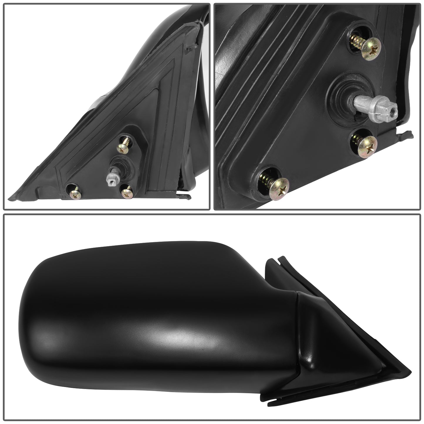 RETROVISOR MIRROR - OE STYLE - HONDA CIVIC 98-91 - PASSENGER SIDE - PAINT TO MATCH - BLACK