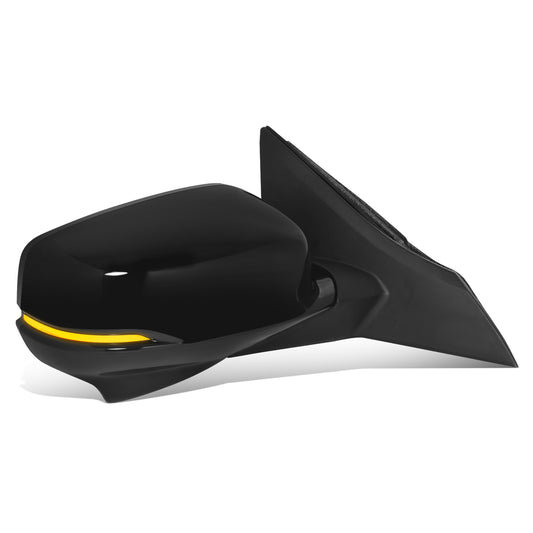 RETROVISOR MIRROR - OE STYLE - HONDA ACCORD 13-15 - WITH POWER WITH HEATED GLASS WITH SIGNAL WITH CAMERA - PASSENGER SIDE - PAINT TO MATCH - BLACK