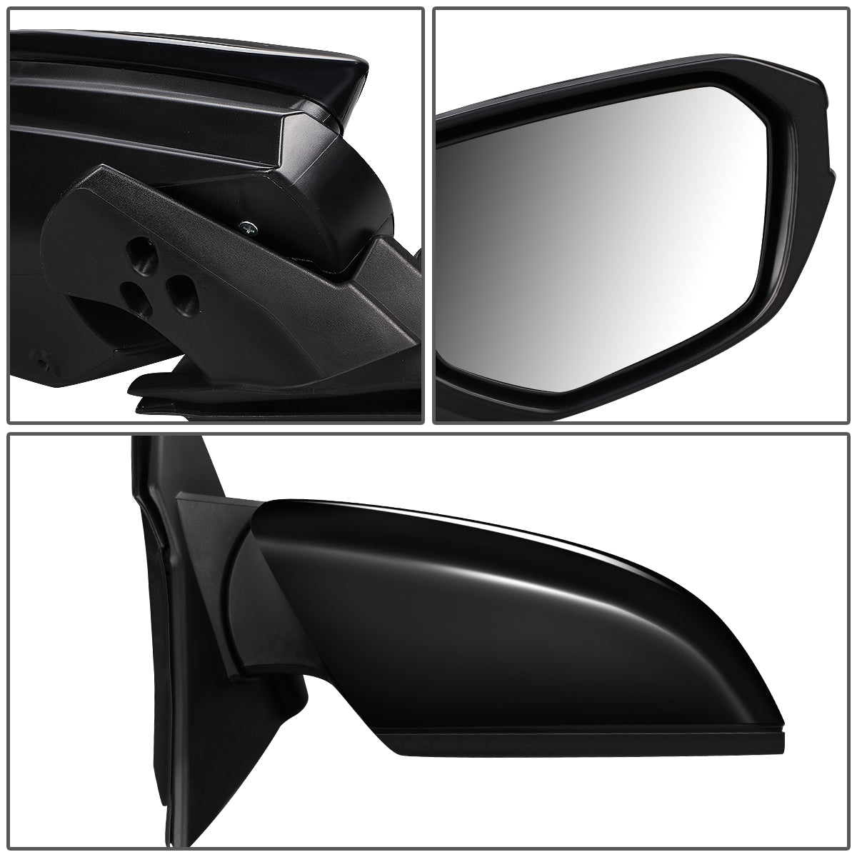 RETROVISOR MIRROR - OEM - 19+ HONDA INSIGHT - POWERED - HEATED - FOLDING - BLACK - RIGHT