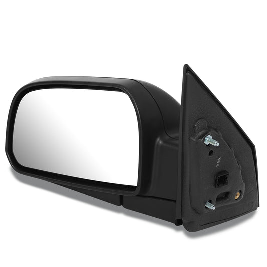RETROVISOR MIRROR - OEM - 05-09 HYUNDAI TUCSON - POWERED - PAINTABLE - BLACK - LEFT