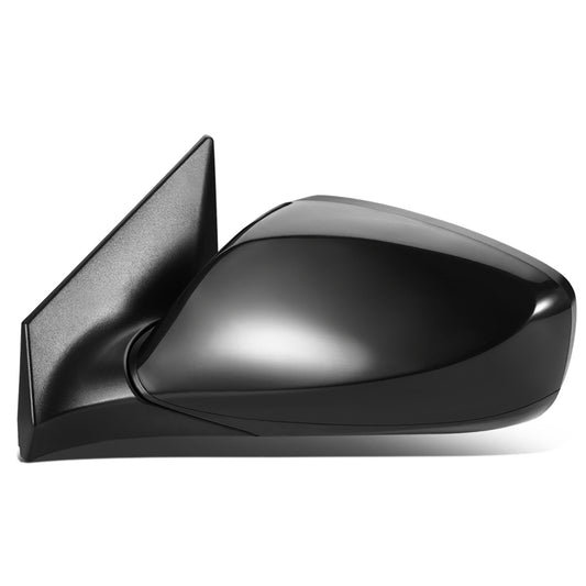 RETROVISOR MIRROR - OEM - 11-13 HYUNDAI ELANTRA - POWERED - HEATED - FOLDING - W/ SPOTTER GLASS - BLACK MATERIAL - LEFT