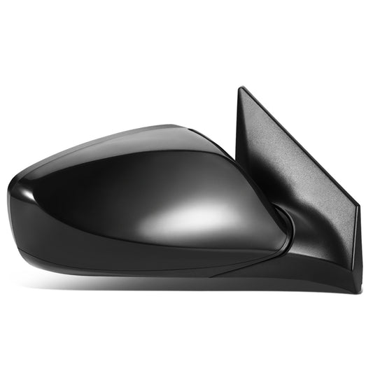 RETROVISOR MIRROR - OEM - 11-13 HYUNDAI ELANTRA - POWERED - HEATED - W/ SIGNAL LIGHT - FOLDING - W/ SPOTTER GLASS - BLACK MATERIAL - LEFT