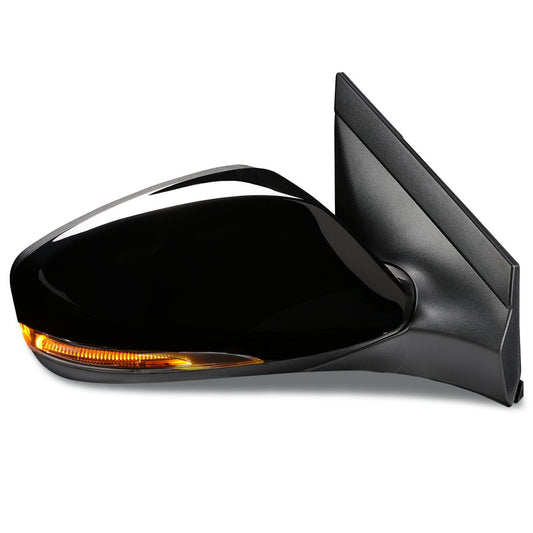 RETROVISOR MIRROR - OEM - 12-17 HYUNDAI ACCENT - POWERED - BLACK - RIGHT