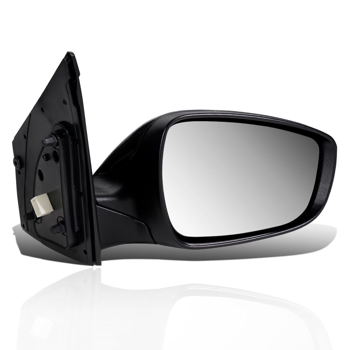 RETROVISOR MIRROR - OEM - 11-13 HYUNDAI ELANTRA - POWERED - HEATED - W/ SIGNAL LIGHT - FOLDING - BLACK MATERIAL - RIGHT