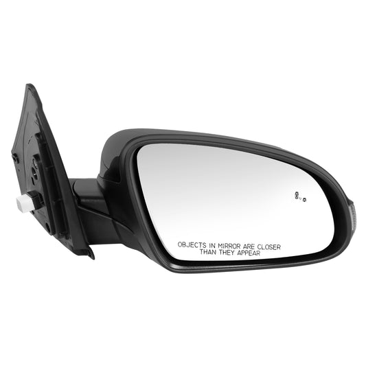 RETROVISOR MIRROR - OE STYLE - HYUNDAI KONA 22-23 - WITH POWER WITH HEATED GLASS WITH TURN SIGNAL WITH BLIND SPOT - PASSENGER SIDE - PAINT TO MATCH - BLACK