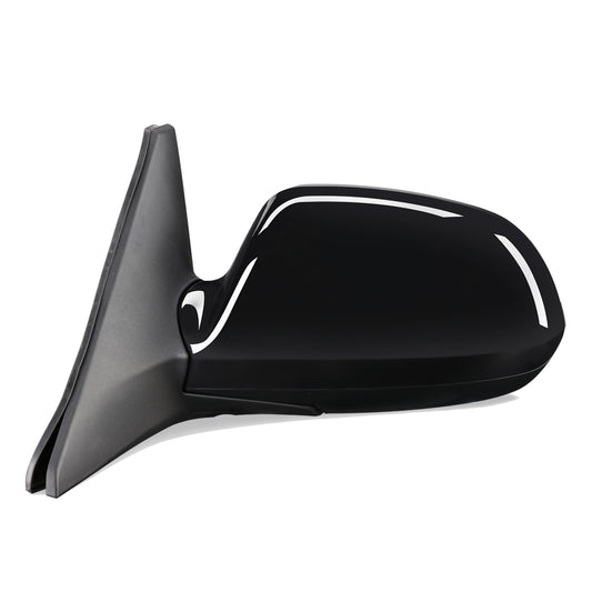 RETROVISOR MIRROR - OEM - 02-04 KIA SPECTRA 1.8L - MANUAL - PAINTABLE - BLACK - LEFT