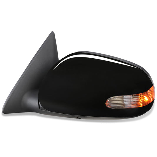 RETROVISOR MIRROR - OEM - 10-13 KIA FORTE KOUP - POWERED - HEATED - TEXTURED - BLACK - LEFT