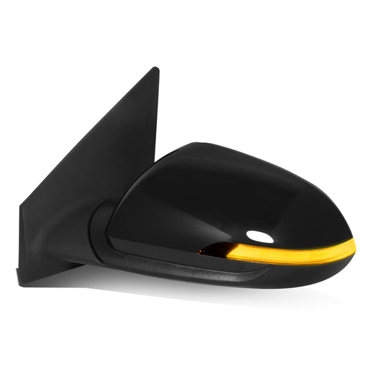 RETROVISOR MIRROR - OE STYLE - KIA RIO 18-20 - WITH POWER WITH HEATED GLASS WITH TURN SIGNAL - DRIVER SIDE - PAINT TO MATCH - BLACK