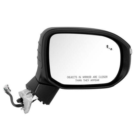 RETROVISOR MIRROR - OE STYLE - KIA TELLURIDE 20-24 - WITH POWER FOLD WITH HEATED GLASS WITH BLIND SPOT - PASSENGER SIDE - PAINT TO MATCH - BLACK