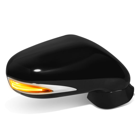 RETROVISOR MIRROR - OE STYLE - LEXUS IS250 09-13 - LEXUS IS350 09-13 - WITH POWER WITH HEATED GLASS WITH SIGNAL WITH MEMORY - PASSENGER SIDE - PAINT TO MATCH - BLACK