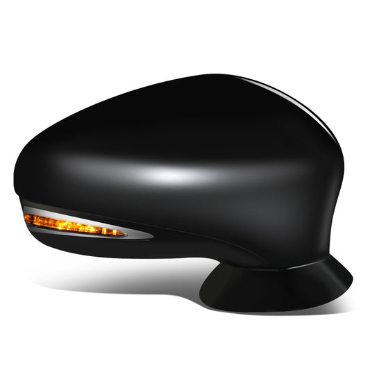 RETROVISOR MIRROR - OEM - 13-16 LEXUS IS250, IS350 - POWERED - HEATED - W/ SIGNAL LIGHT - W/ PUDDLE LIGHT - FOLDING - BLACK MATERIAL - RIGHT