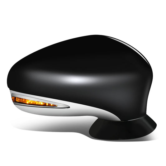 RETROVISOR MIRROR - OEM - 13-17 LEXUS LS460 - POWERED - HEATED - W/ SIGNAL LIGHT - W/ MEMORY - W/ PUDDLE LIGHT - POWER FOLDING - BLACK MATERIAL - RIGHT