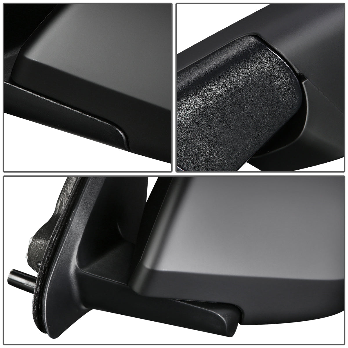 RETROVISOR MIRROR - OEM - 09-11 MAZDA TRIBUTE - POWERED - HEATED - TEXTURED - BLACK - LEFT