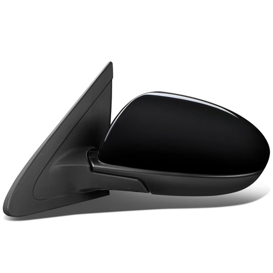 RETROVISOR MIRROR - OEM - 10-13 MAZDA 3 - POWERED - HEATED - W/ BSD - FOLDING - BLACK MATERIAL - LEFT