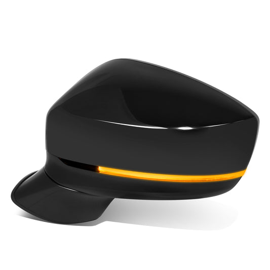 RETROVISOR MIRROR - OE STYLE - MAZDA CX-5 19-21 - WITH POWER FOLD WITH BLIND SPOT WITH SIGNAL - DRIVER SIDE - PAINT TO MATCH - BLACK