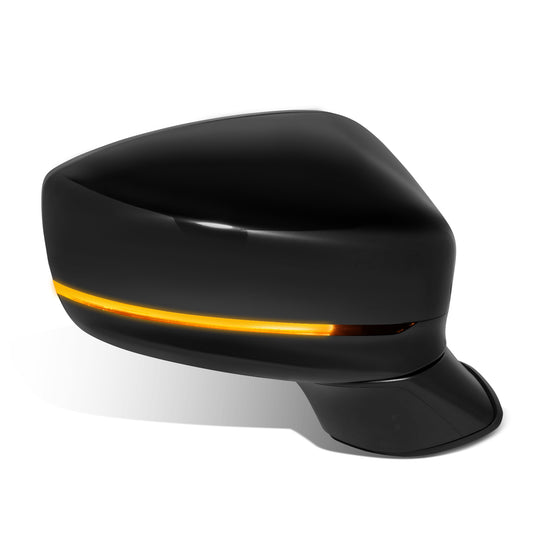 RETROVISOR MIRROR - OE STYLE - MAZDA CX-5 17-18 - WITH POWER WITH HEATED WITH SIGNAL - PASSENGER SIDE - PAINT TO MATCH - BLACK