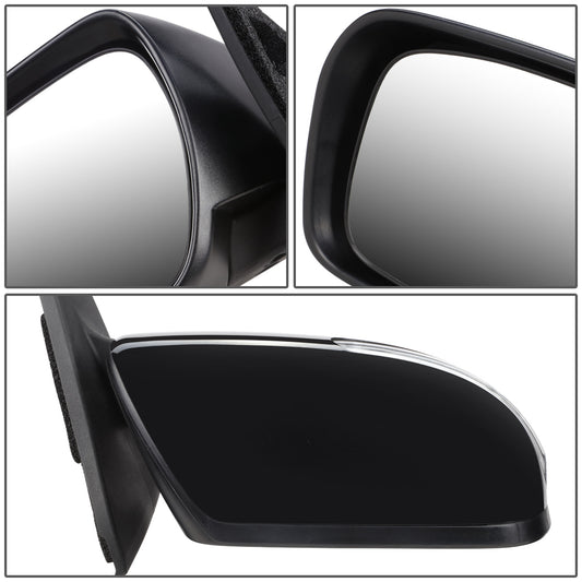 RETROVISOR MIRROR - OEM - 11-17 MAZDA 5 - POWERED - HEATED - W/ SIGNAL LIGHT - FOLDING - BLACK MATERIAL - RIGHT