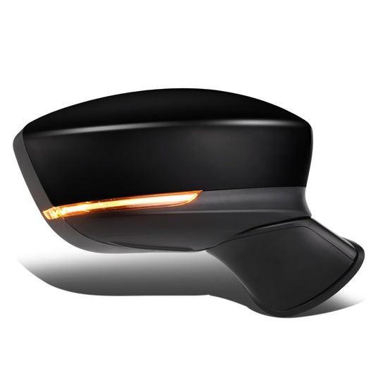 RETROVISOR MIRROR - OEM - 14-17 MAZDA 6 - POWERED - HEATED - W/ SIGNAL LIGHT - FOLDING - BLACK MATERIAL - RIGHT