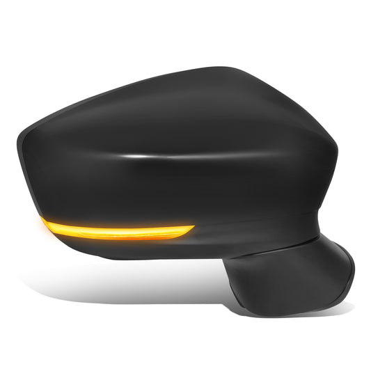 RETROVISOR MIRROR - OE STYLE - MAZDA 3 17-18 - WITH POWER WITH HEATED WITH SIGNAL - MEXICO BULIT - PASSENGER SIDE - PAINT TO MATCH - BLACK