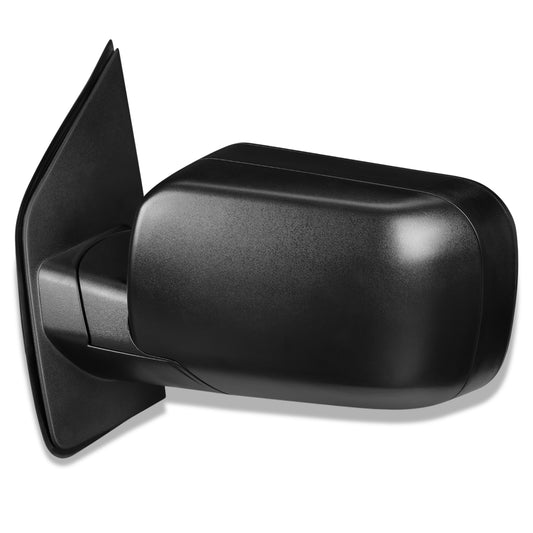 RETROVISOR MIRROR - OEM - 04-10 NISSAN TITAN / 04-10 INFINITI QX56 / 05-15 NISSAN ARMADA - POWERED - HEATED - TEXTURED - BLACK - LEFT