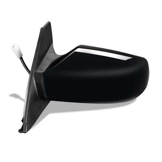 RETROVISOR MIRROR - OEM - 08-13 NISSAN ALTIMA COUPE - POWERED - PAINTABLE - BLACK - LEFT