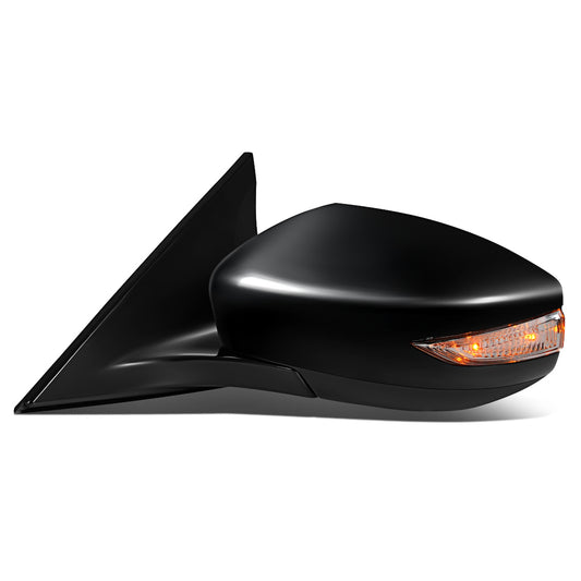 RETROVISOR MIRROR - OEM - 16+ NISSAN MAXIMA - POWERED - HEATED - W/ SIGNAL LIGHT - FOLDING - BLACK - LEFT