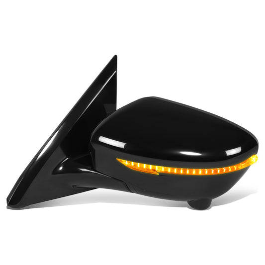 RETROVISOR MIRROR - OE STYLE - NISSAN PATHFINDER 17 - WITH POWER WITH HEATED WITH CAMERA - DRIVER SIDE - PAINT TO MATCH - BLACK