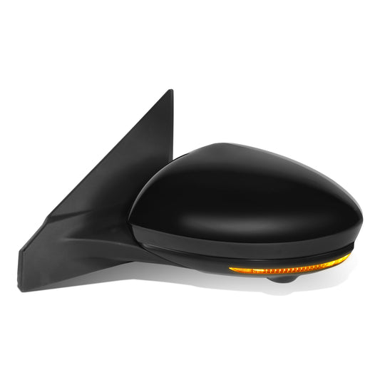 RETROVISOR MIRROR - OE STYLE - NISSAN SENTRA 20-21 - WITH POWER WITH HEATED WITH SIGNAL WITH CAMERA - DRIVER SIDE - PAINT TO MATCH - BLACK