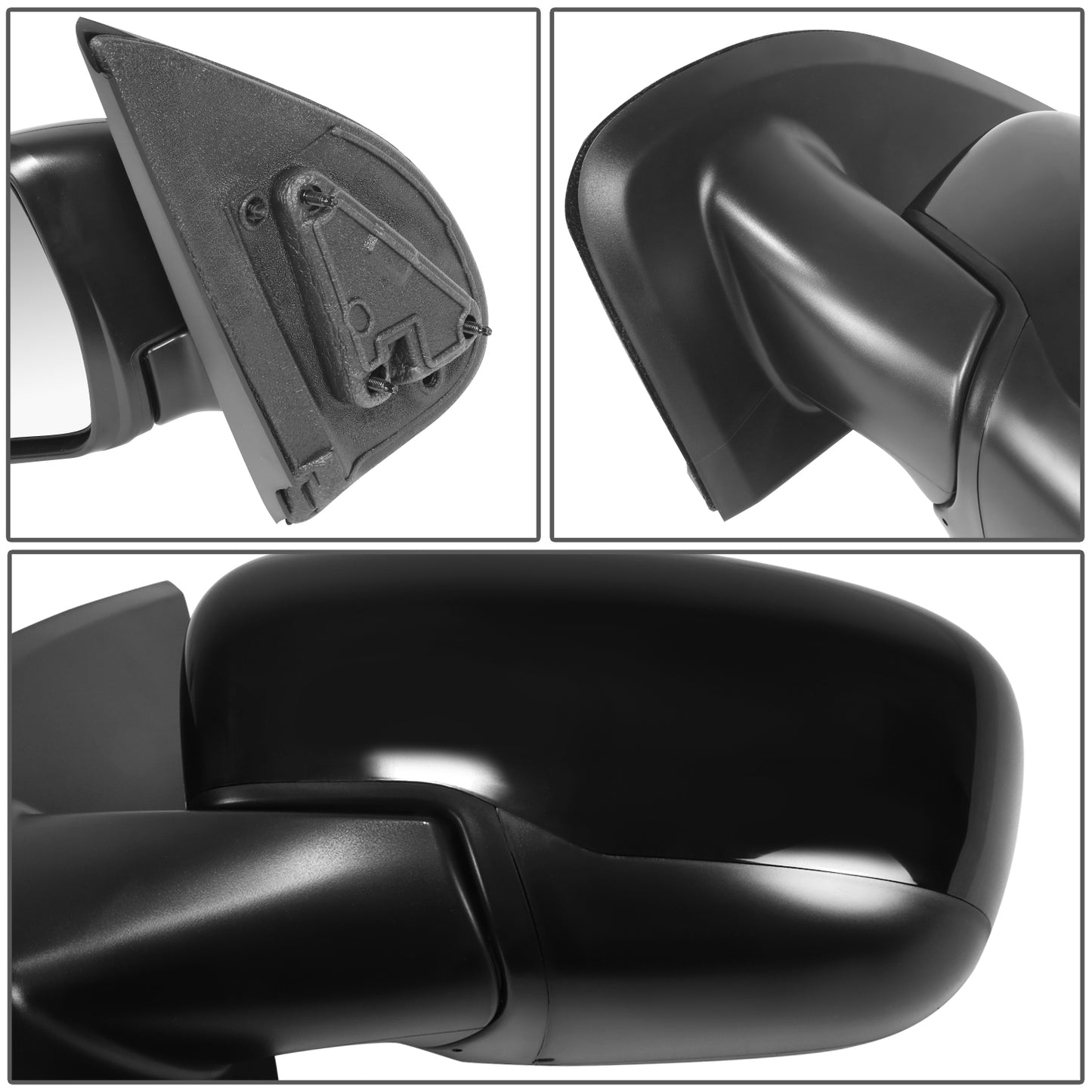 RETROVISOR MIRROR - OE STYLE - NISSAN FRONTIER 2022-2024 - DRIVER LEFT SIDE - BLACK