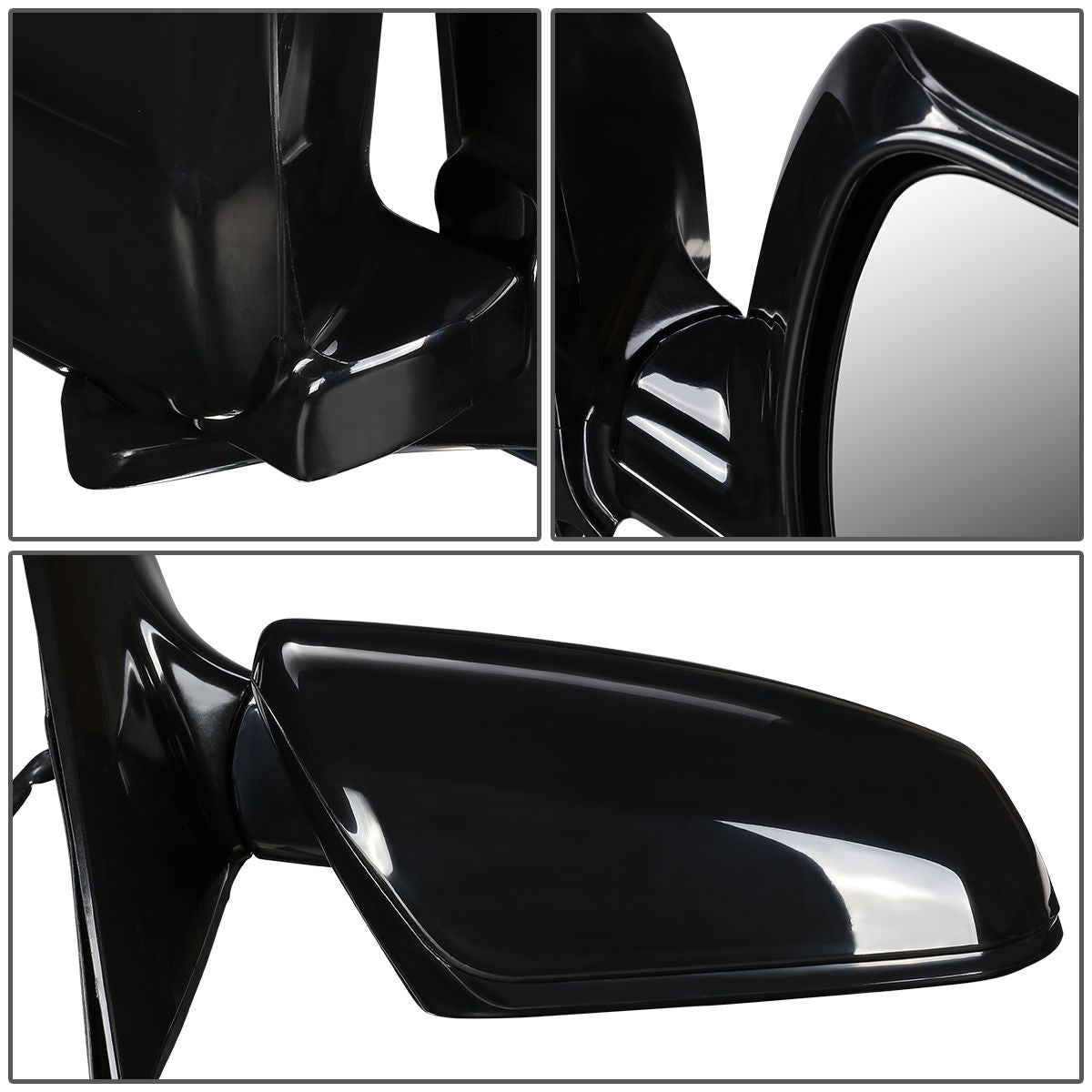 RETROVISOR MIRROR - OEM - 05-07 NISSAN MURANO - POWERED - TEXTURED - BLACK - RIGHT