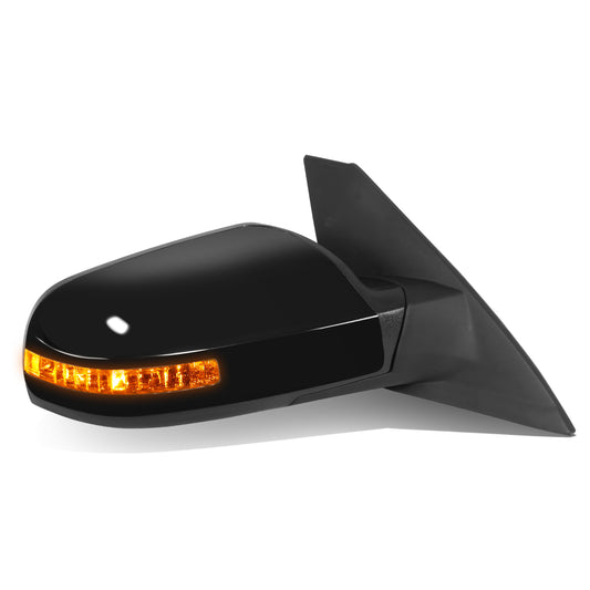 RETROVISOR MIRROR - OE STYLE - NISSAN ALTIMA 10-12 - WITH POWER WITH SIGNAL - PASSENGER SIDE - PAINT TO MATCH - BLACK