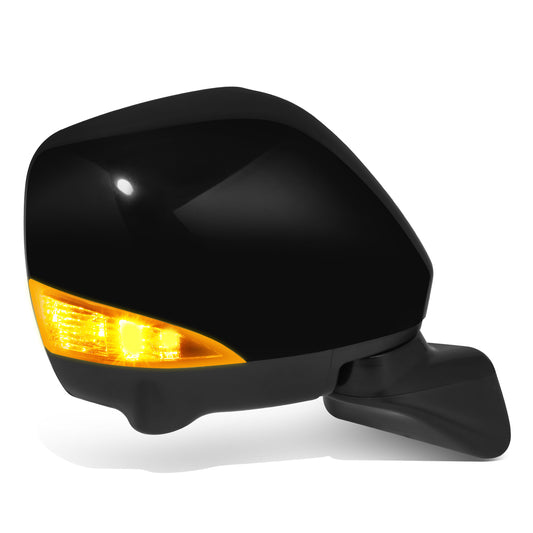 RETROVISOR MIRROR - OE STYLE - NISSAN QUEST 11-14 - WITH POWER WITH HEATED WITH BLIND SPOT WITH CAMERA WITH MEMORY - PASSENGER SIDE - PAINT TO MATCH - BLACK