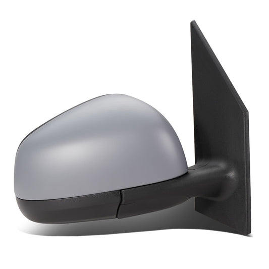 RETROVISOR MIRROR - OEM - 16-17 SMART FORTWO - MANUAL - W/ CABLE - W/ TEMP SENSOR - FOLDING - GRAY - RIGHT