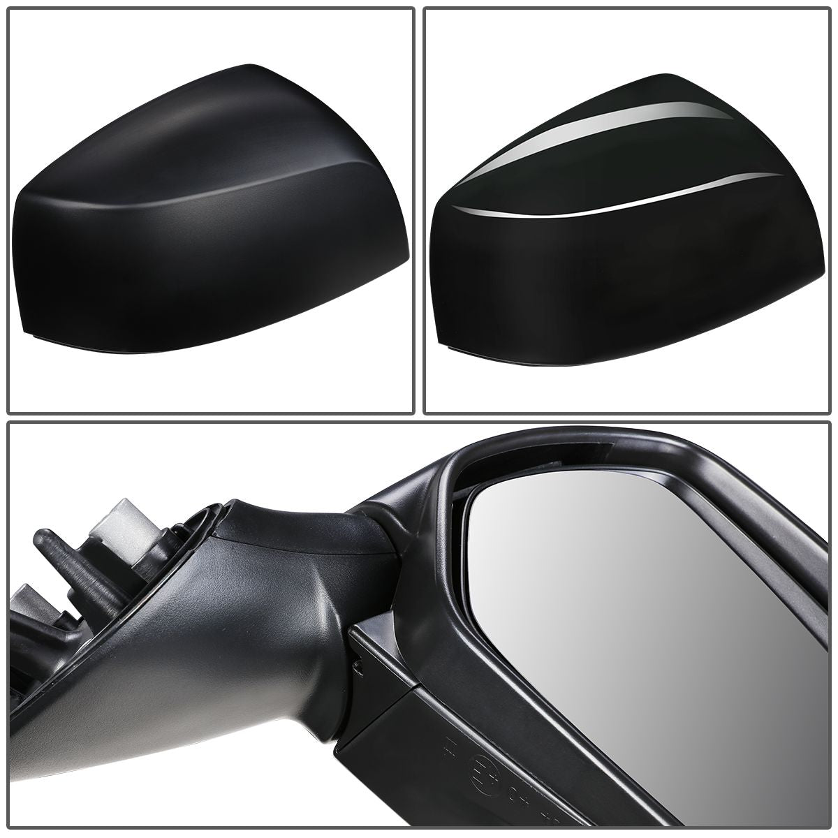 RETROVISOR MIRROR - OEM - 12-14 SUBARU IMPREZA / 2012 SUBARU IMPREZA R / 13-14 SUBARU XV CROSSTREK - POWERED - HEATED - BLACK - RIGHT
