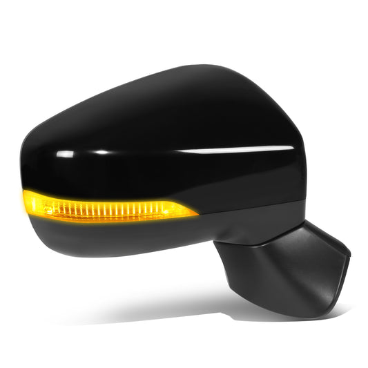 RETROVISOR MIRROR - OE STYLE - SUBARU CROSSTREK 2018-2023 - WITH POWER WITH HEATED WITH BLIND SPOT WITH SIGNAL - PASSENGER RIGHT SIDE - BLACK