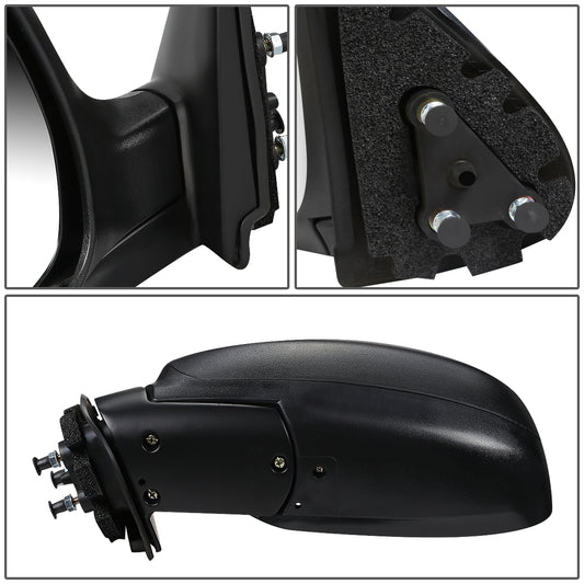 RETROVISOR MIRROR - OEM - 00-04 TOYOTA TUNDRA - MANUAL - FOLDING - TEXTURED - LEFT