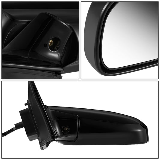 RETROVISOR MIRROR - OEM - 00-05 TOYOTA CELICA - POWERED - FOLDING - BLACK - LEFT