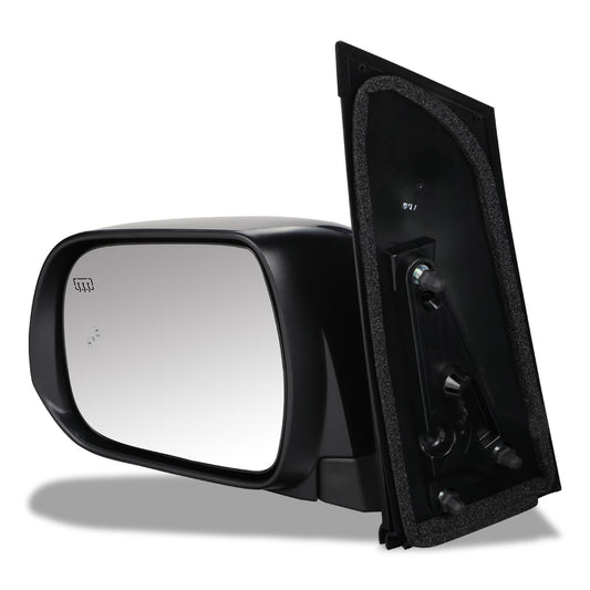 RETROVISOR MIRROR - OEM - 11-17 TOYOTA SIENNA - POWERED - HEATED - W/ BSD - FOLDING - BLACK MATERIAL - LEFT