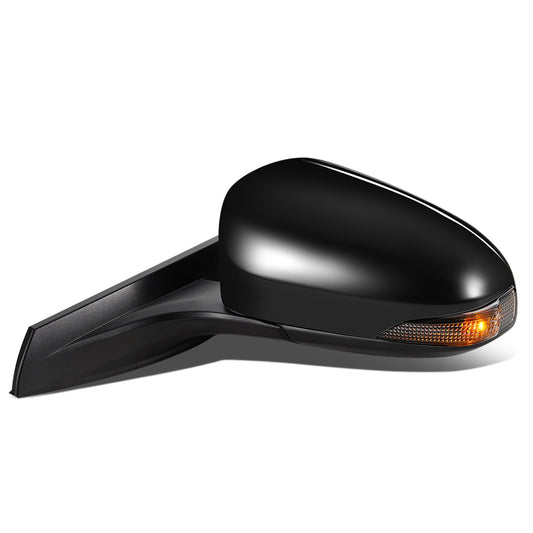 RETROVISOR MIRROR - OEM - 17-19 TOYOTA CH-R - POWERED - HEATED - W/ SIGNAL LIGHT - POWER FOLDING - BLACK MATERIAL - LEFT