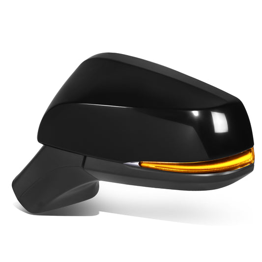 RETROVISOR MIRROR - OE STYLE - TOYOTA COROLLA CROSS 2022-2024 - WITH POWER WITH HEATED GLASS WITH SIGNAL WITH BLIND SPOT - DRIVER LEFT SIDE - BLACK