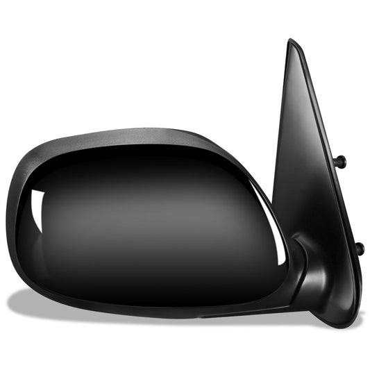 RETROVISOR MIRROR - OEM - 04-06 TOYOTA TUNDRA CREW CAB / 01-07 TOYOTA SEQUOIA - POWER MIRROR ADJUSTMENT - HEATED - TEXTURED/ CAP PAINTABLE - BLACK - RIGHT