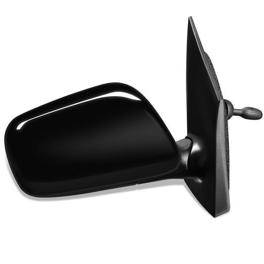 RETROVISOR MIRROR - OEM - 07-12 TOYOTA YARIS SEDAN - MANUAL - TEXTURED - BLACK - RIGHT