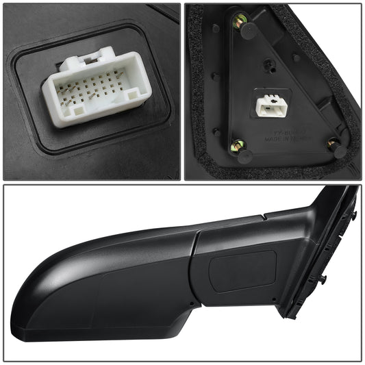 RETROVISOR MIRROR - OEM - 14-20 TOYOTA TUNDRA - POWERED - HEATED - FOLDING - W/ BSD - TEXTURED - RIGHT