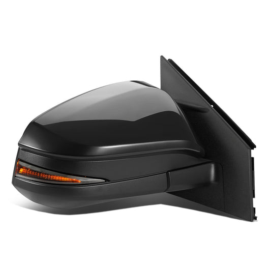 RETROVISOR MIRROR - OEM - 13-15 TOYOTA RAV4 - POWERED - HEATED - W/ SIGNAL LIGHT - FOLDING - RIGHT - BLACK MATERIAL